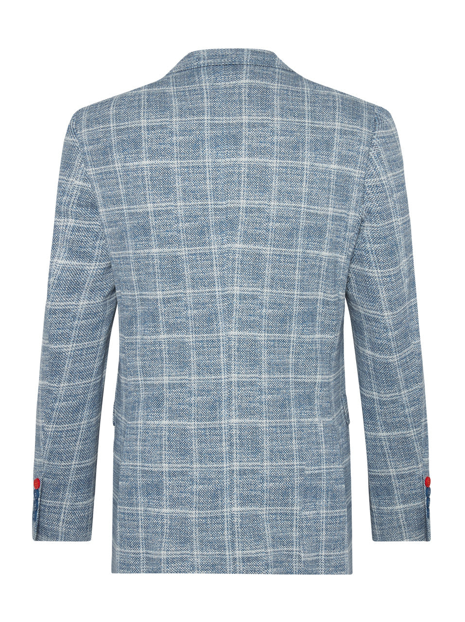 A Fish Named Fred Blazer Travel Check - Cobalt