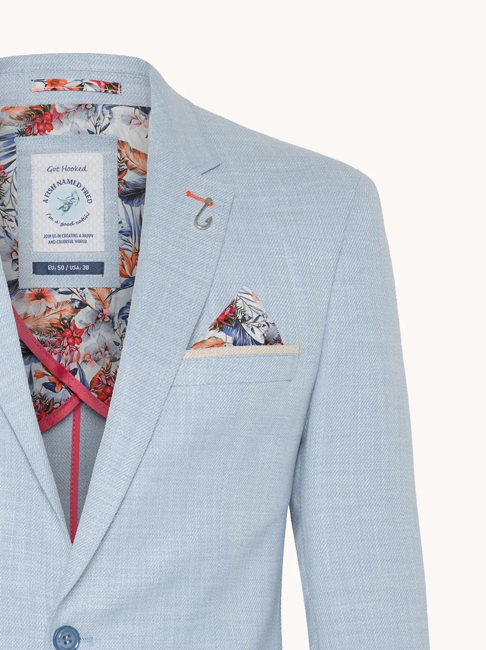 A Fish Named Fred Structure - Light Blue