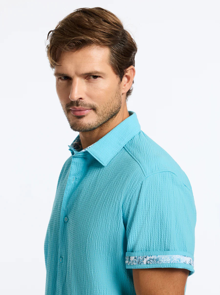 Robert Graham SS Thresher - Seafoam