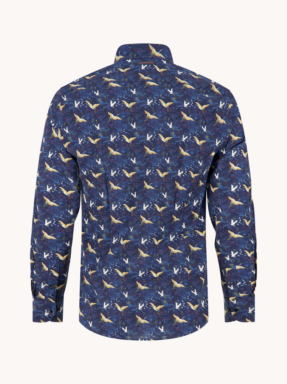 A Fish Named Fred Shirt LS Crane Sky Night - Sky Blue