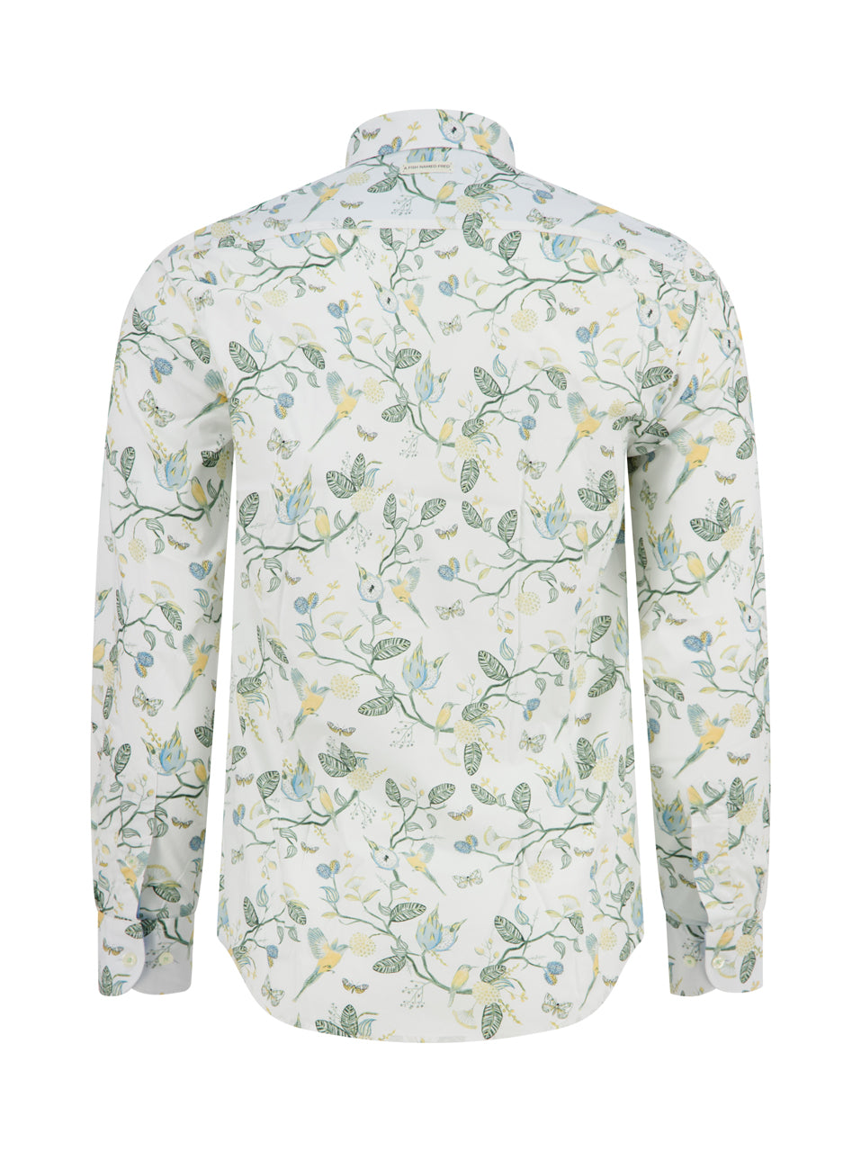 A Fish Named Fred Shirt LS Birdy Blooms - Multicolor Green