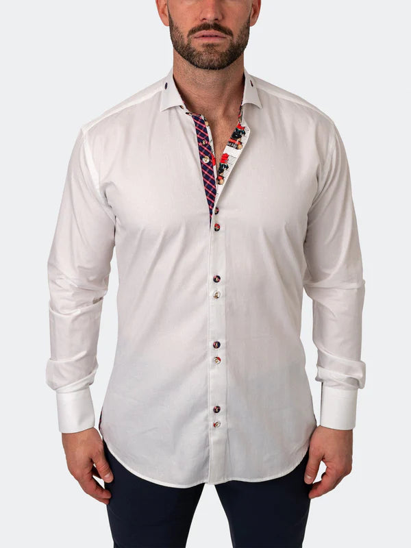 MACEOO-EINSTEIN ELEGANT PAISLEY WHITE