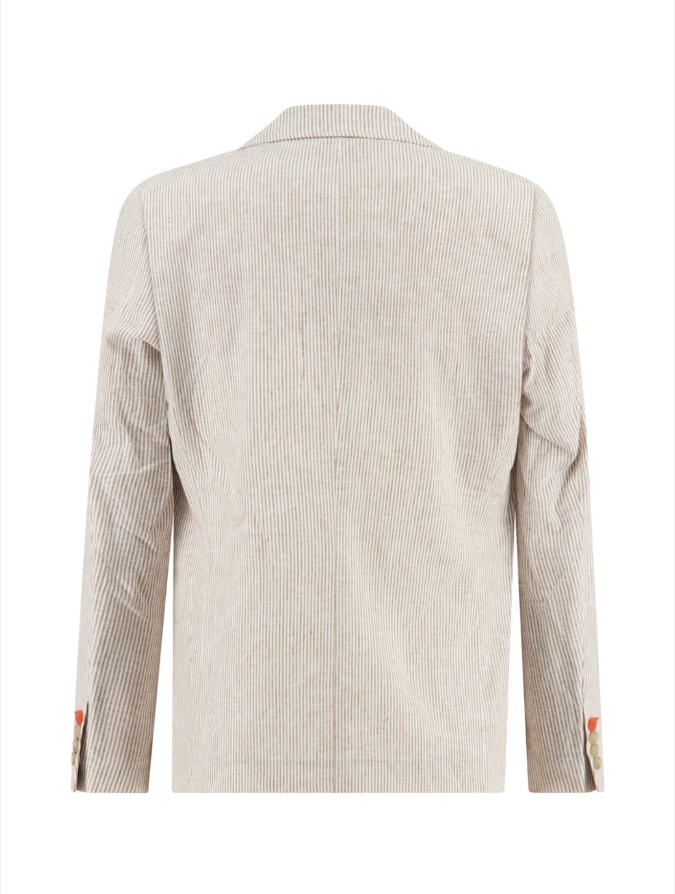 A Fish Named Fred Blazer Linen Stripe - Sand