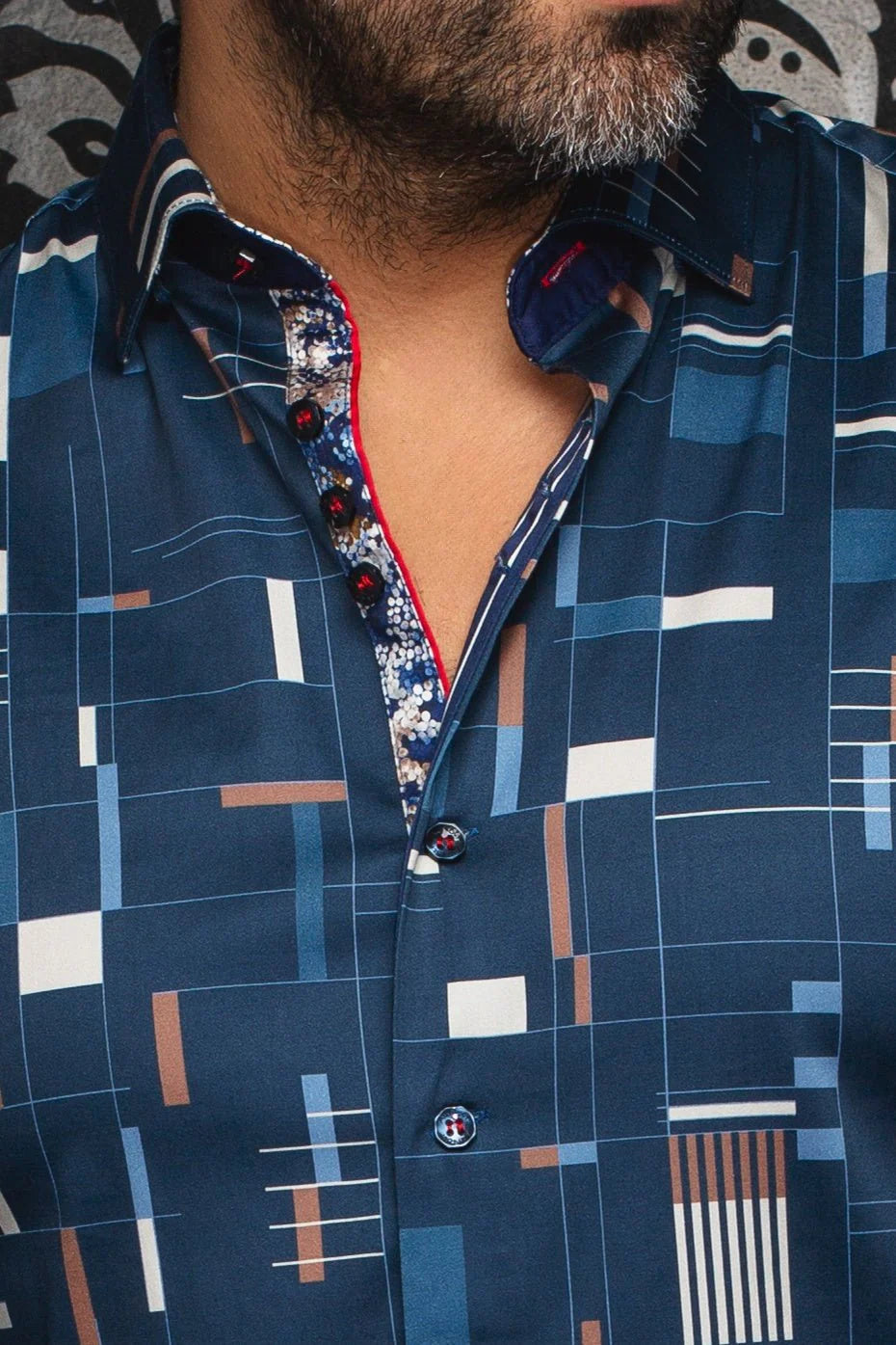 Au Noir LS Echelon - Navy