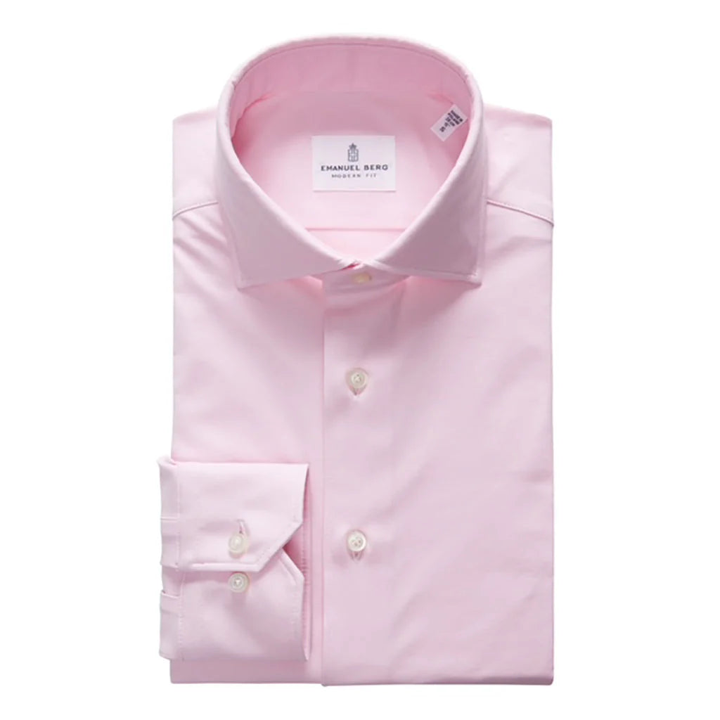 Emanuel Berg 4Flex Stretch Shirt - Pink