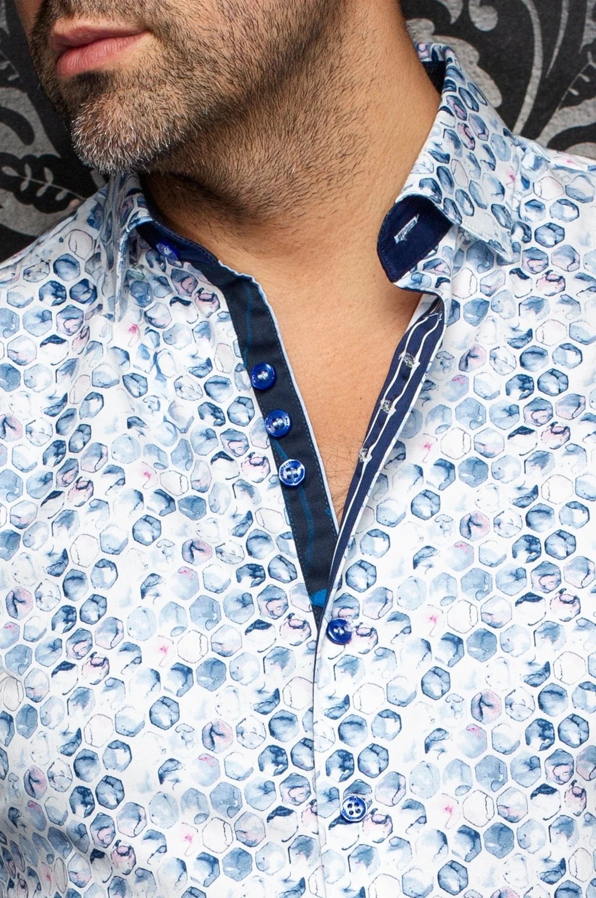 Au Noir LS Shirt Chroma - Light Blue