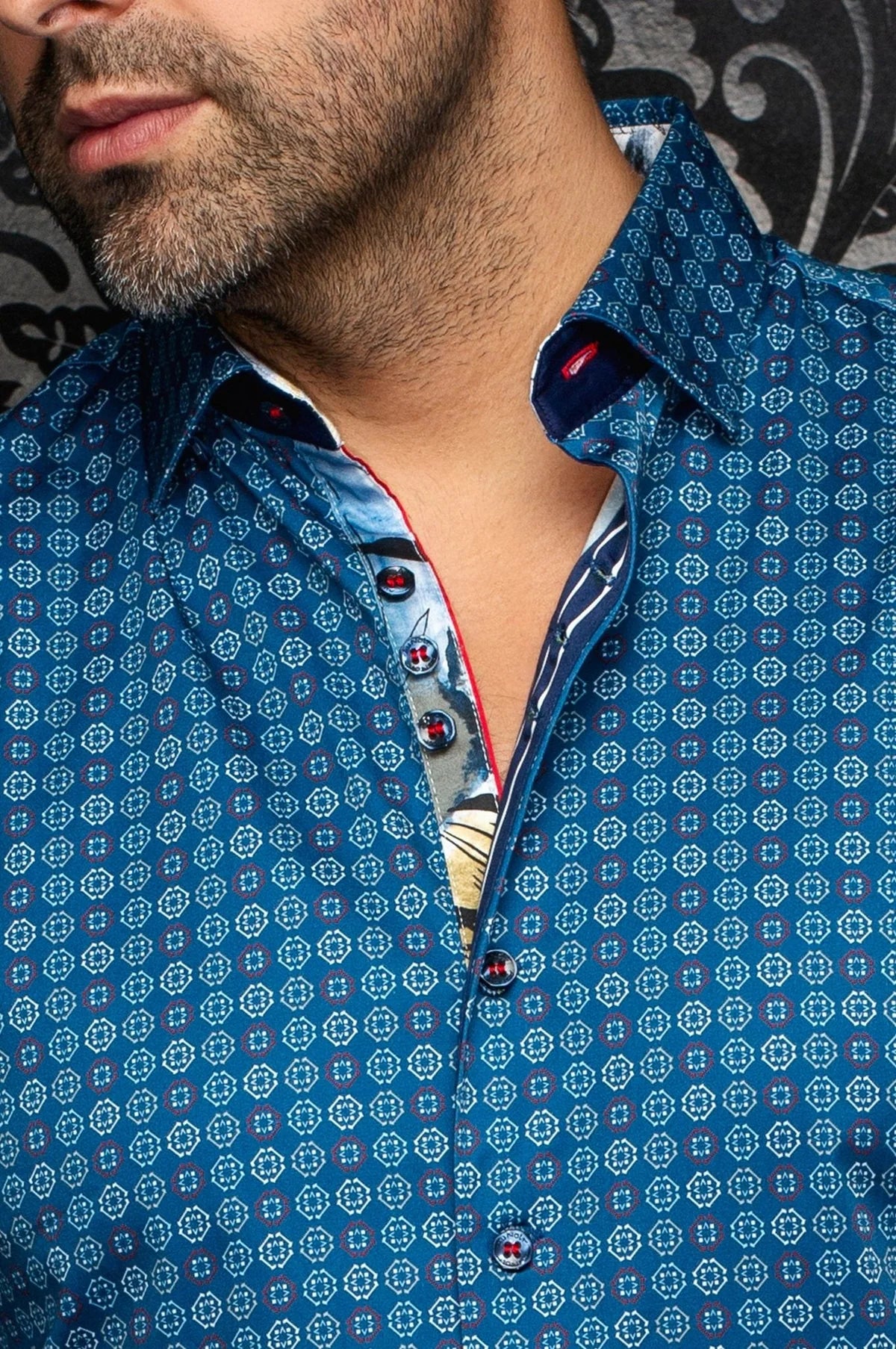Au Noir Skydale LS Shirt - Deep Blue