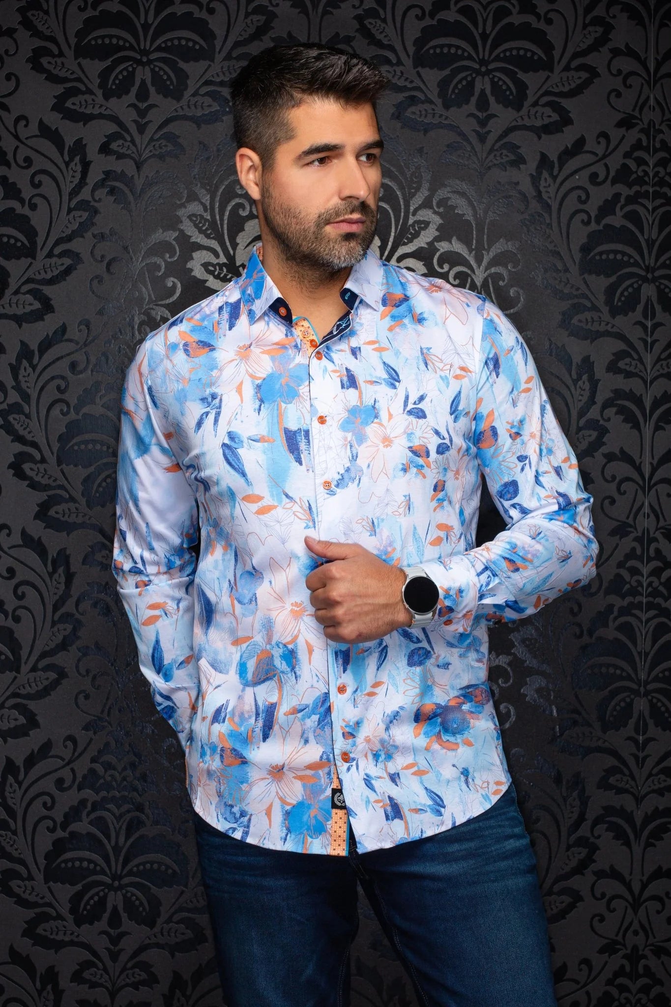 Au Noir Shirt Lakeside - Sky