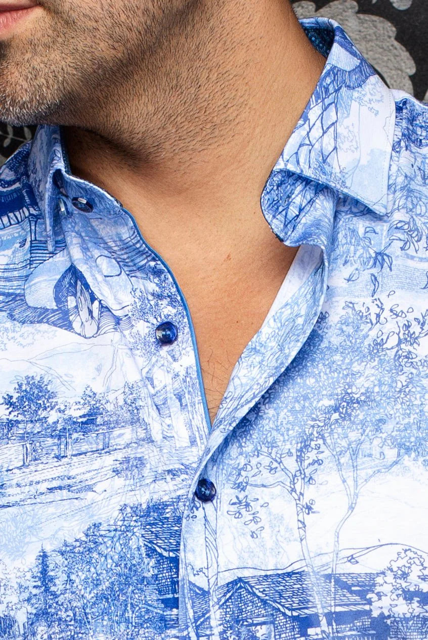 Au Noir SS Gavelston - Light Blue