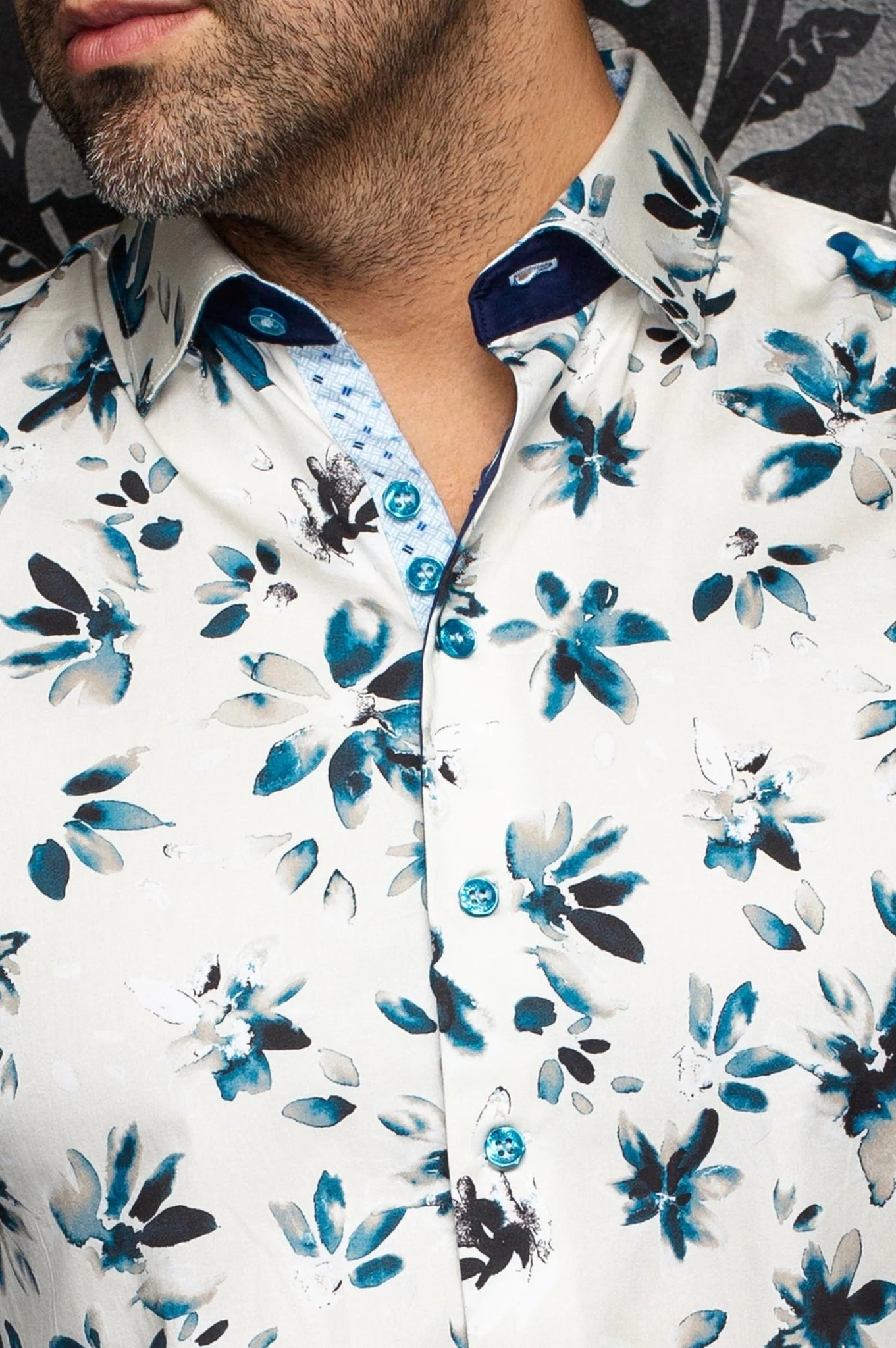 Au Noir LS Shirt Amaro - Beige