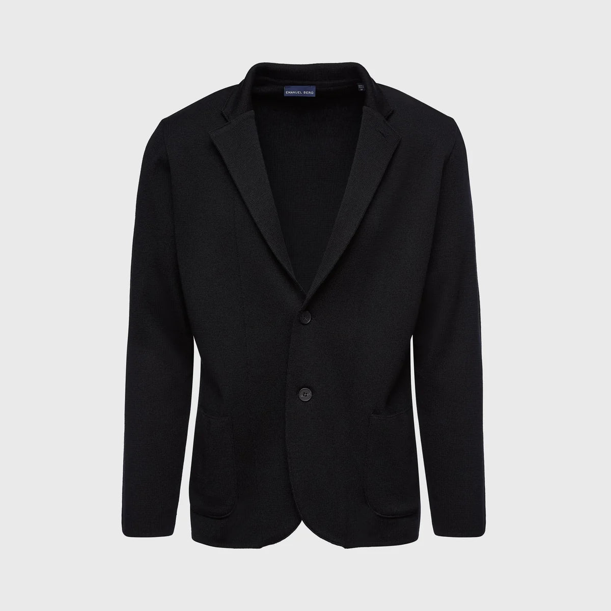 Emanuel Berg Two Button Premium Swacket - Black