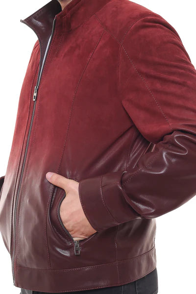 Barya | LV-1140 Burgundy Jacket