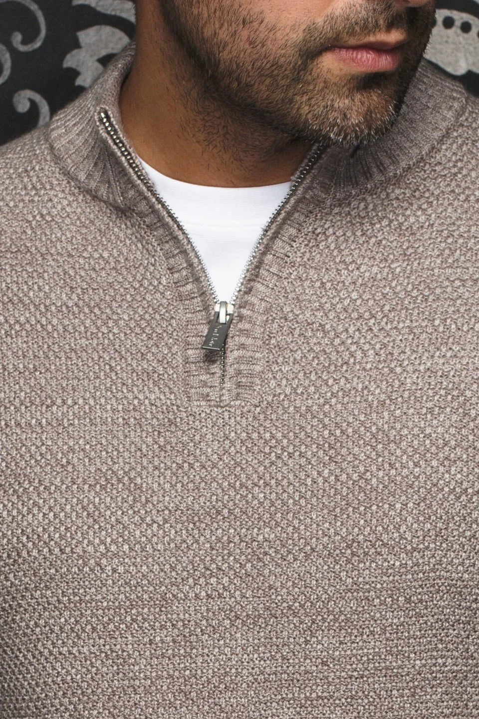 Au Noir Sweater Chandail Vogar - Stone