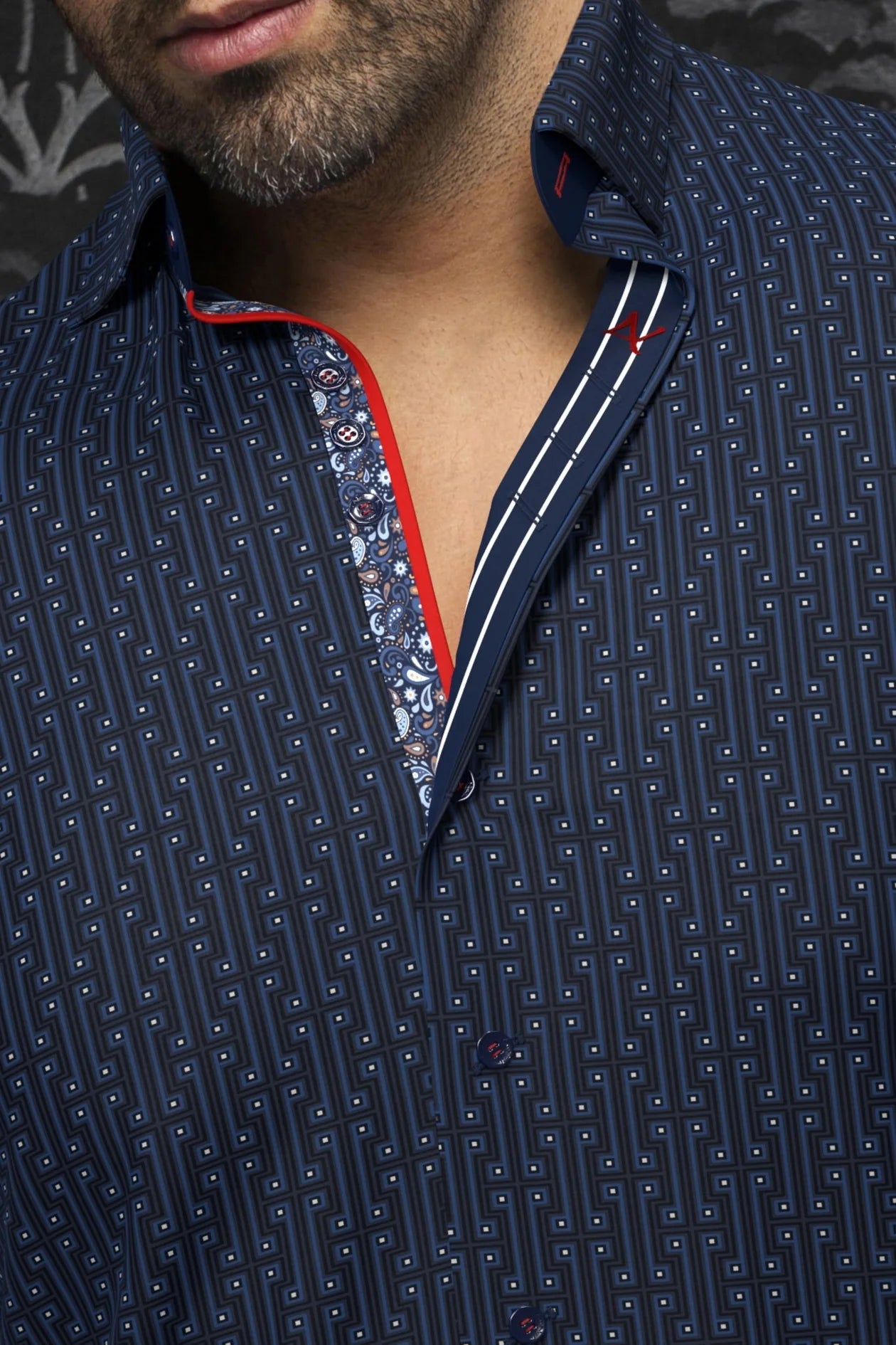 Au Noir LS underwood - Navy