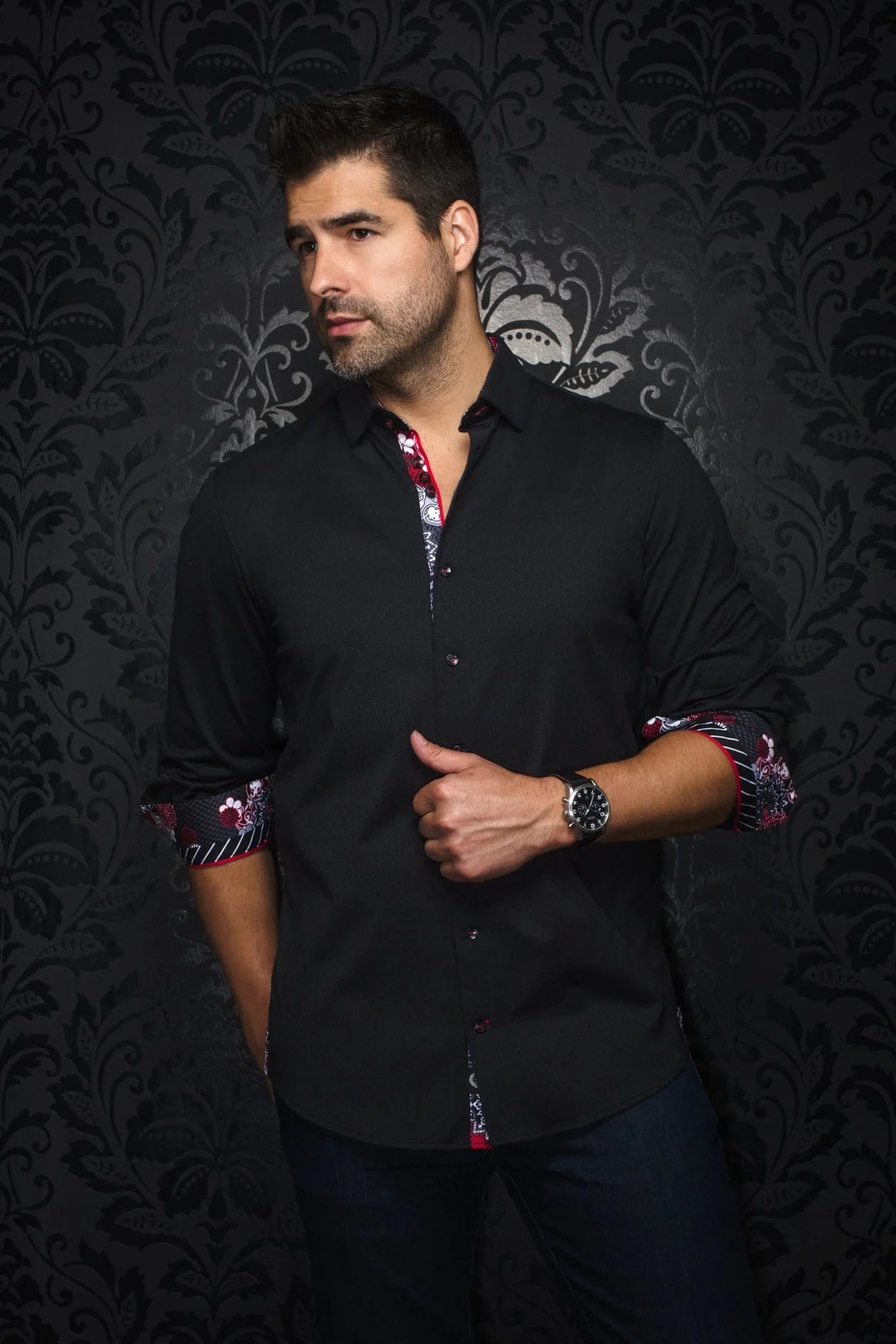 AU Noir-Shirt | Nelson Black