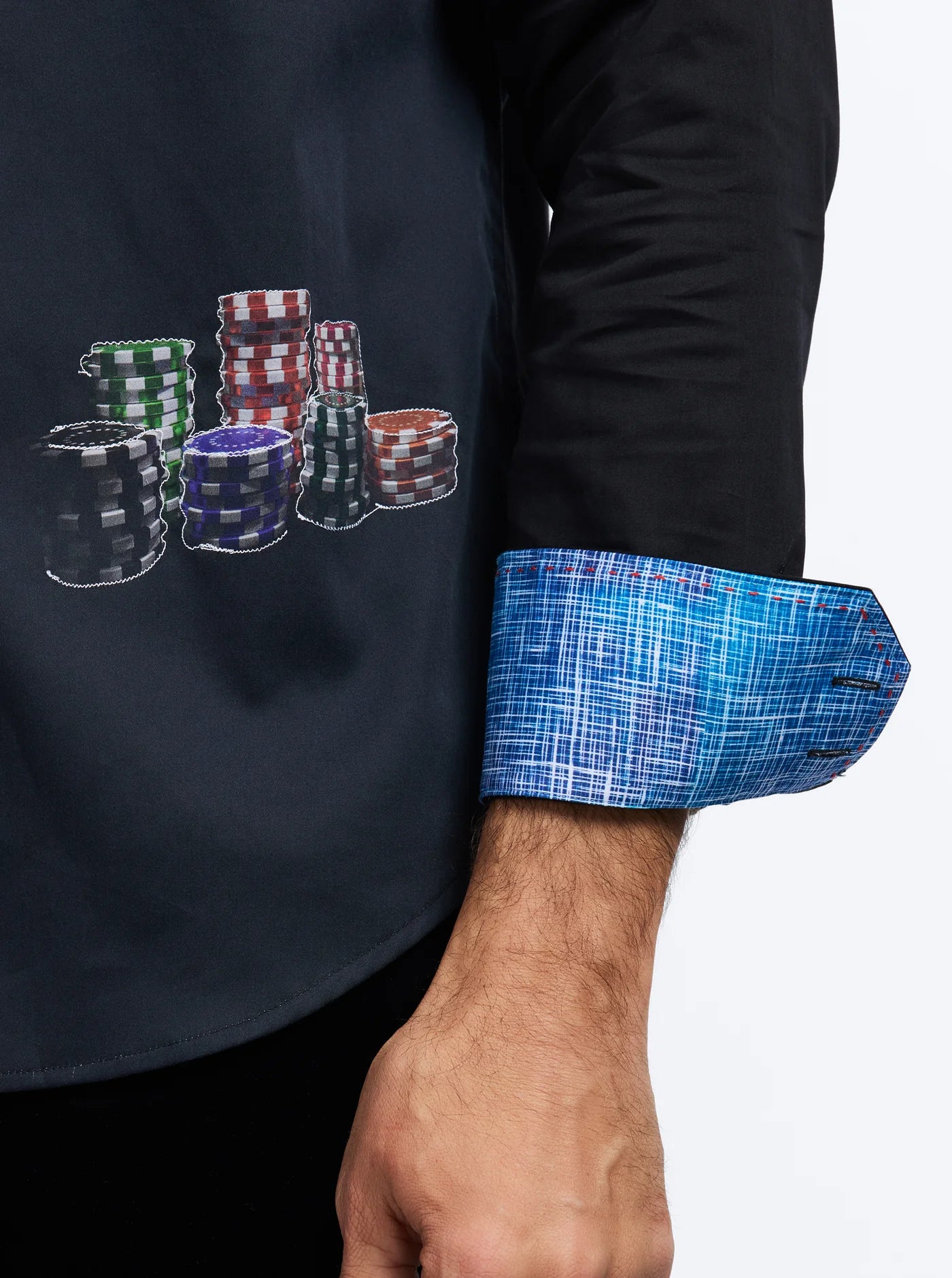 Robert Graham Royal Flush - Black