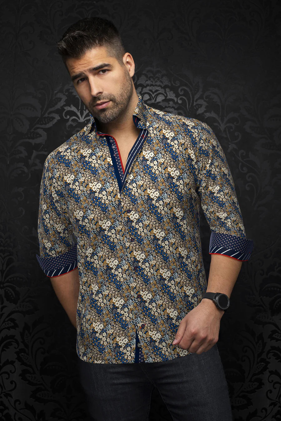 Au Noir LS Morris - Tobacco