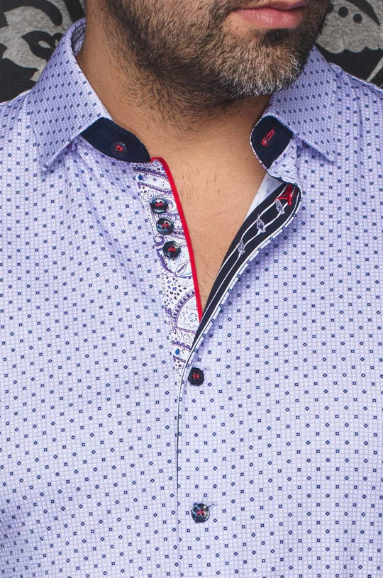 Au Noir LS Shirt Caldara - Light Lavender