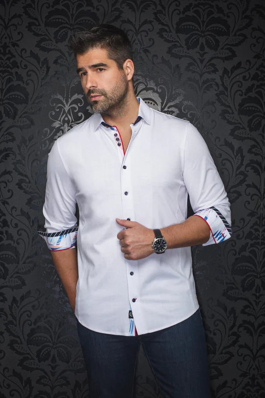 Au Noir LS Capazza - White