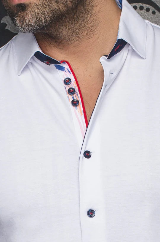 Au Noir LS Capazza - White