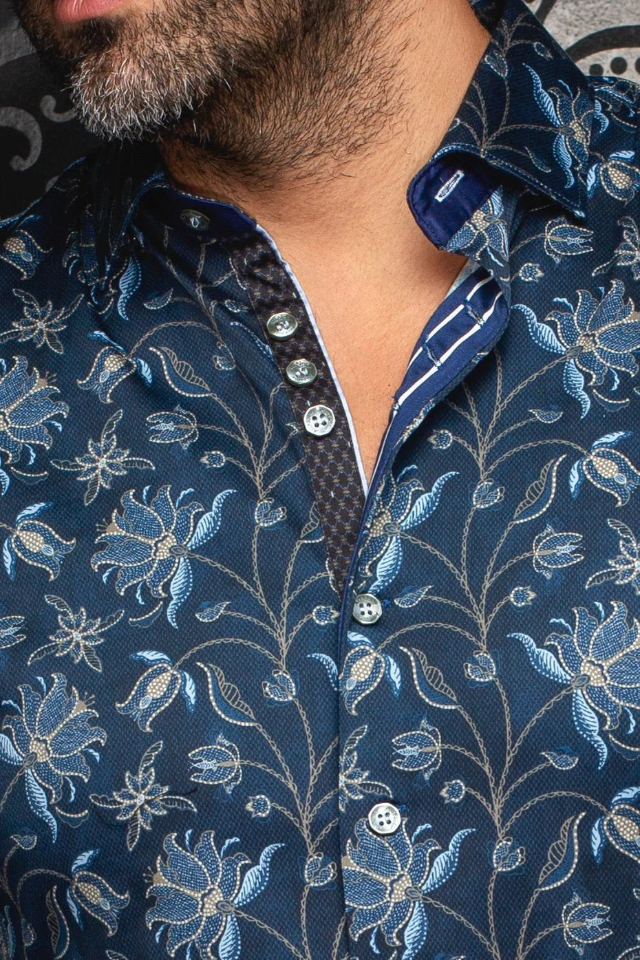 Au Noir LS Harrington - Navy