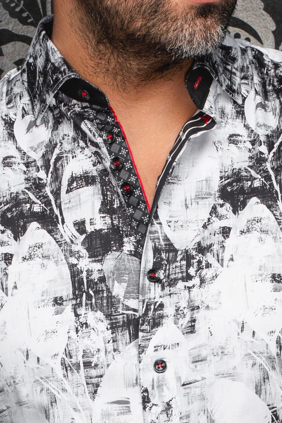 Au Noir LS Jasper - White Black