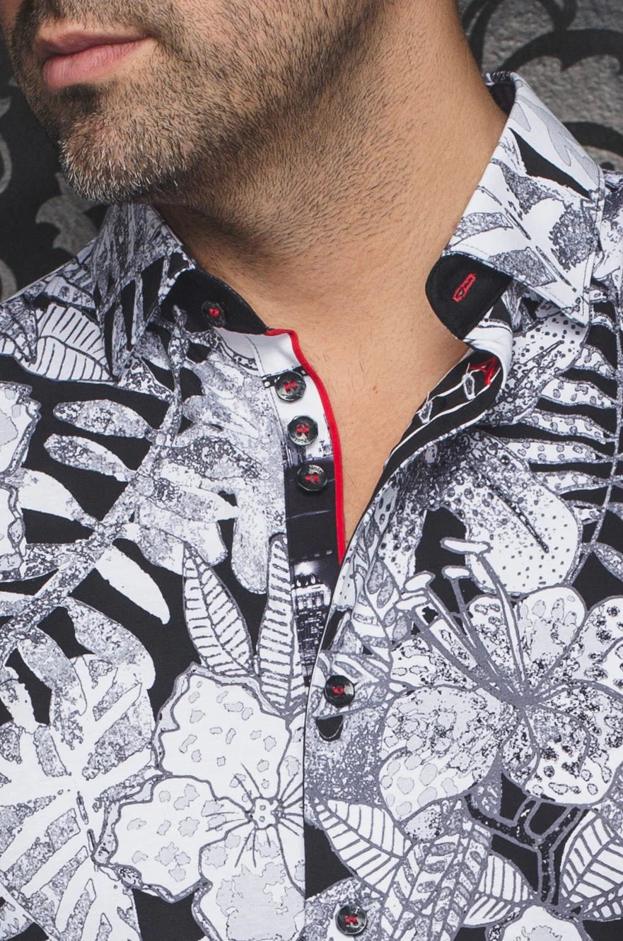 Au Noir SS Ronaldo - Black White