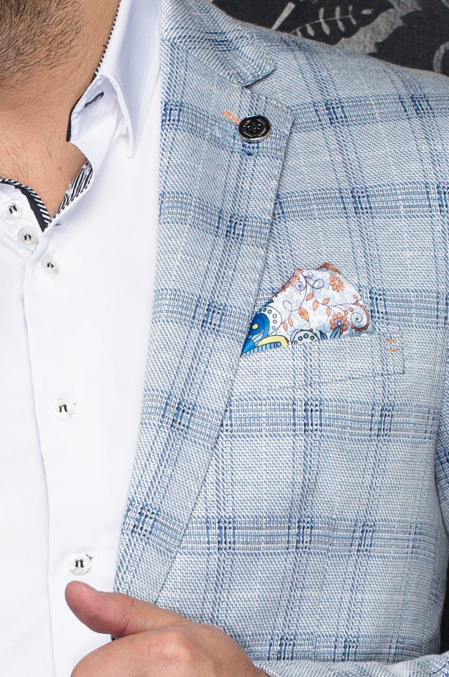 Au Noir Blazer Ritchson - Lt Blue