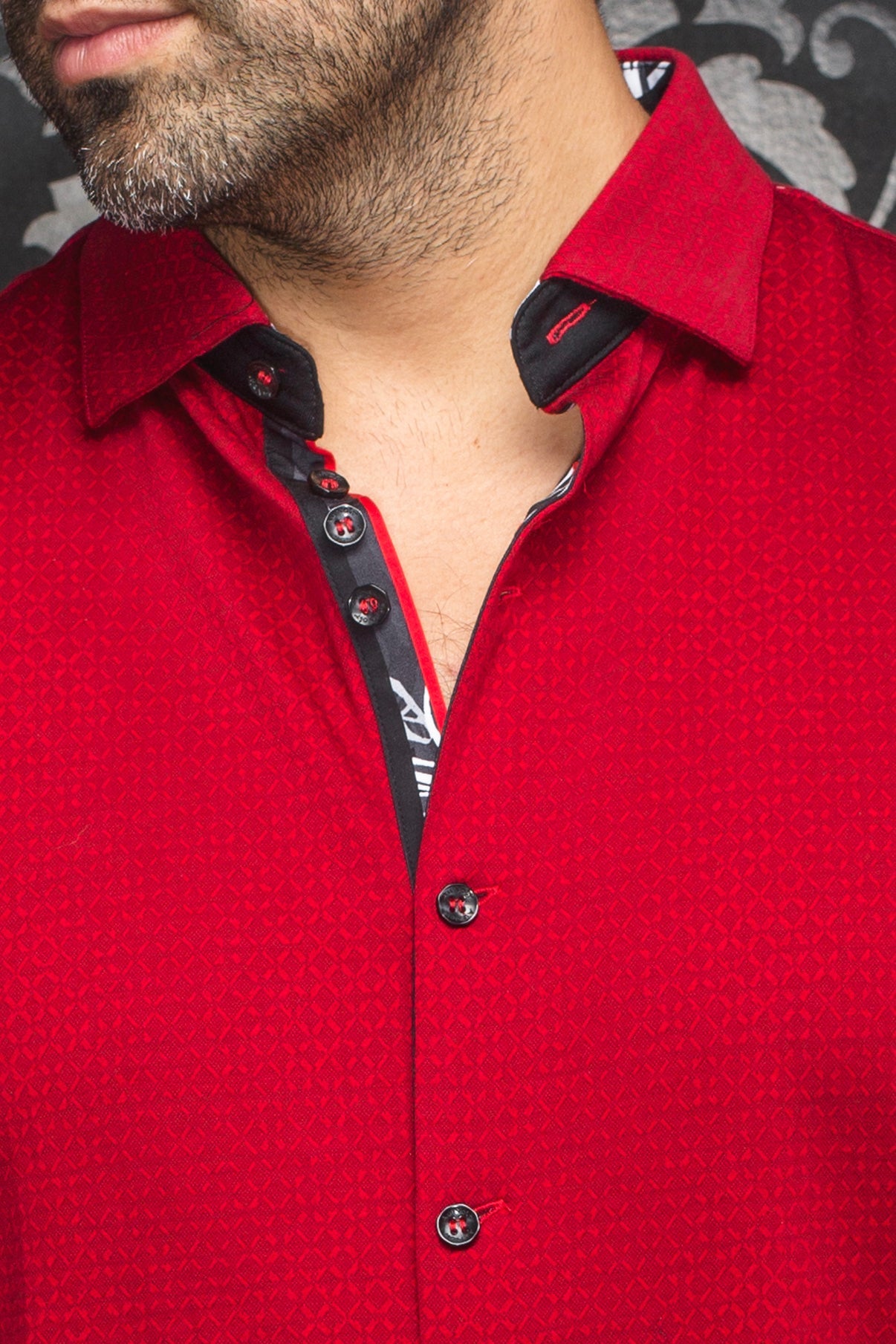 AU Noir LS Shirt -Zola - Red