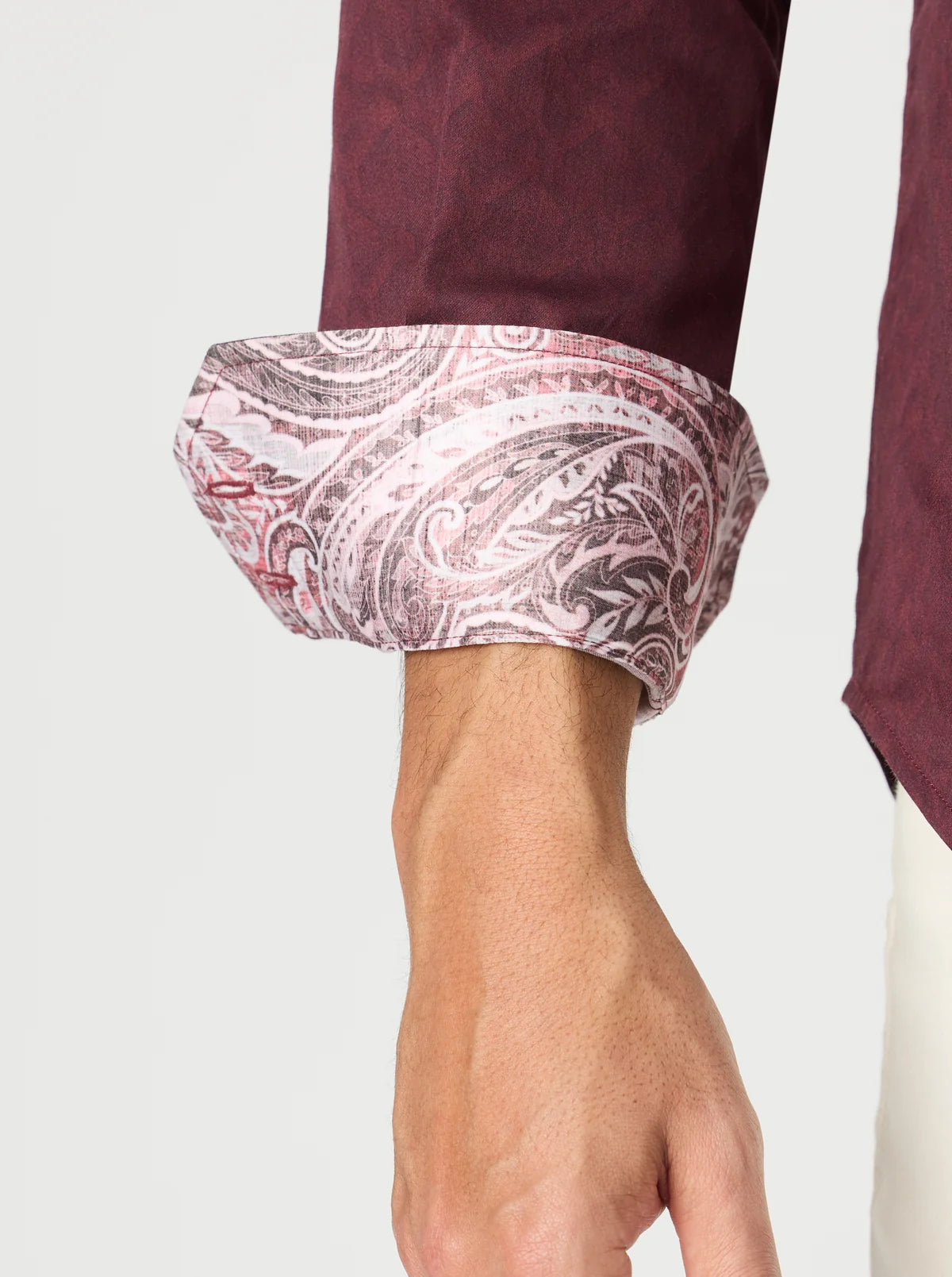 Robert Graham Shirt Dimella - Burgundy