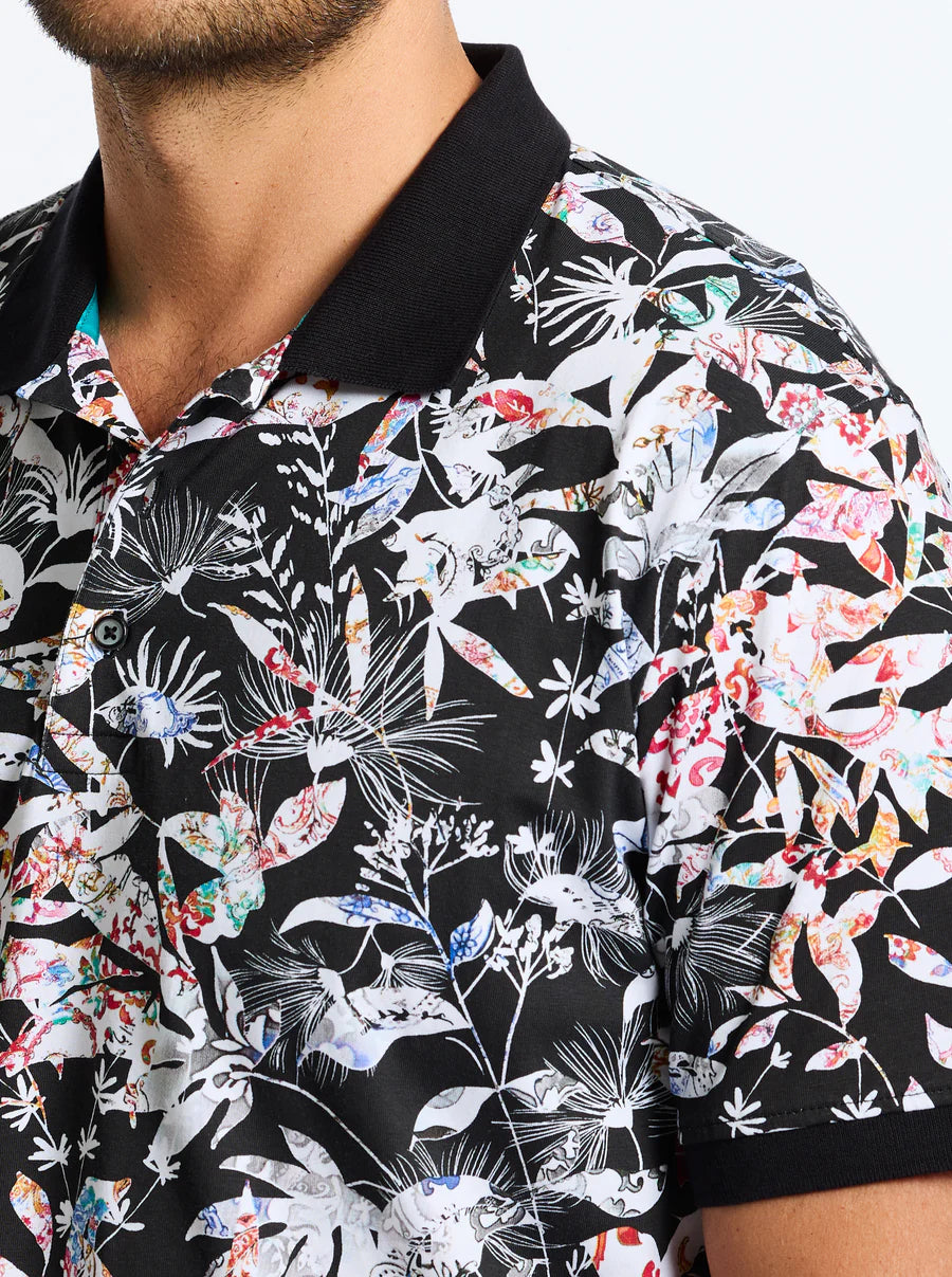 Robert Graham Botanic Bloom - Black