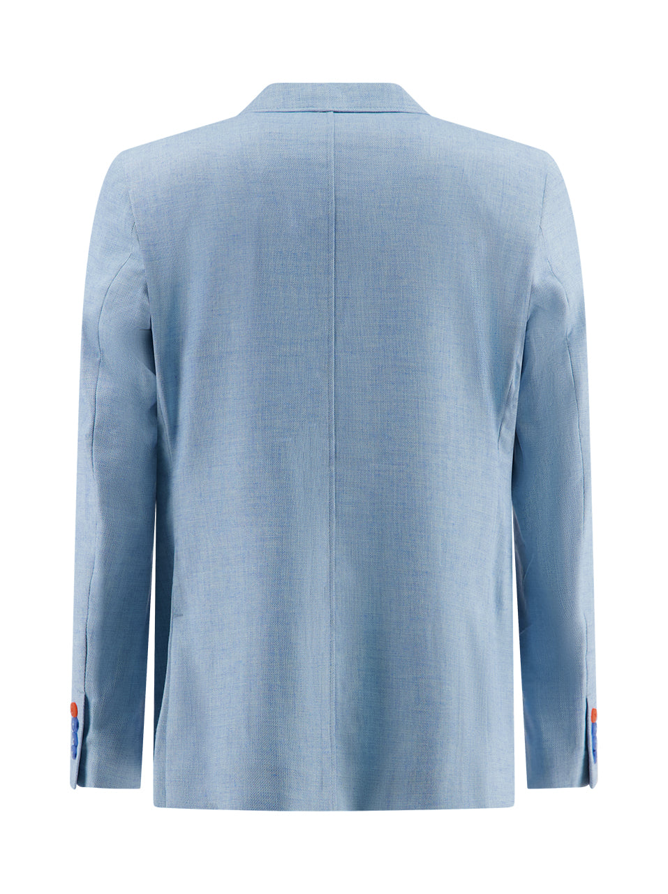 A Fish Named Fred Blazer Linen Look- Aqua Blue