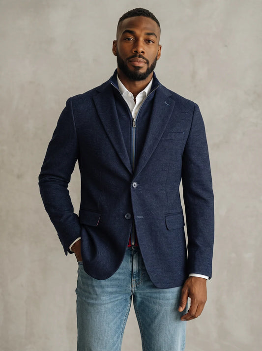 7 Downie St. Blazer Branson - Navy