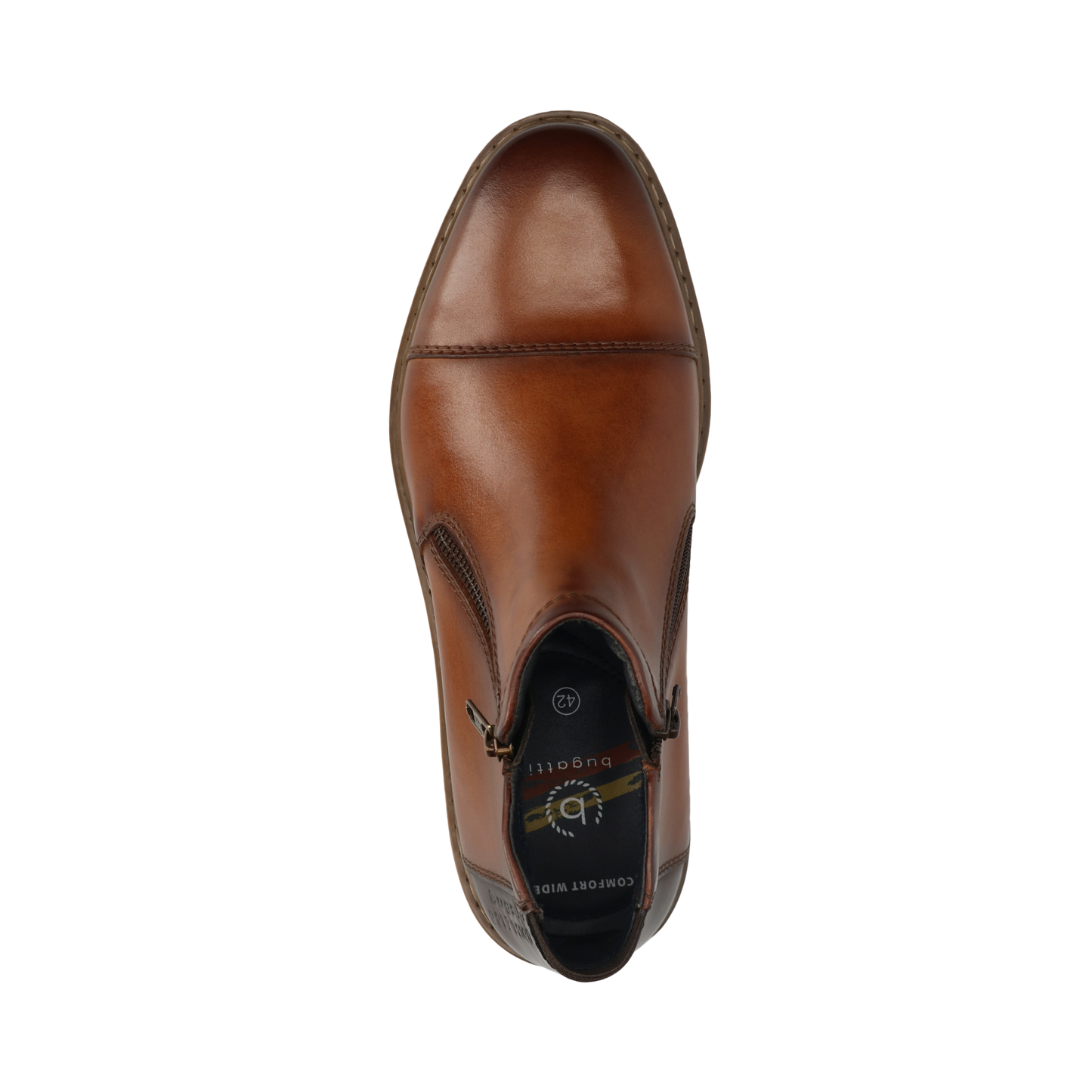 Bugatti Boot 311-AOC32-1111 - Cognac/Dark Brown