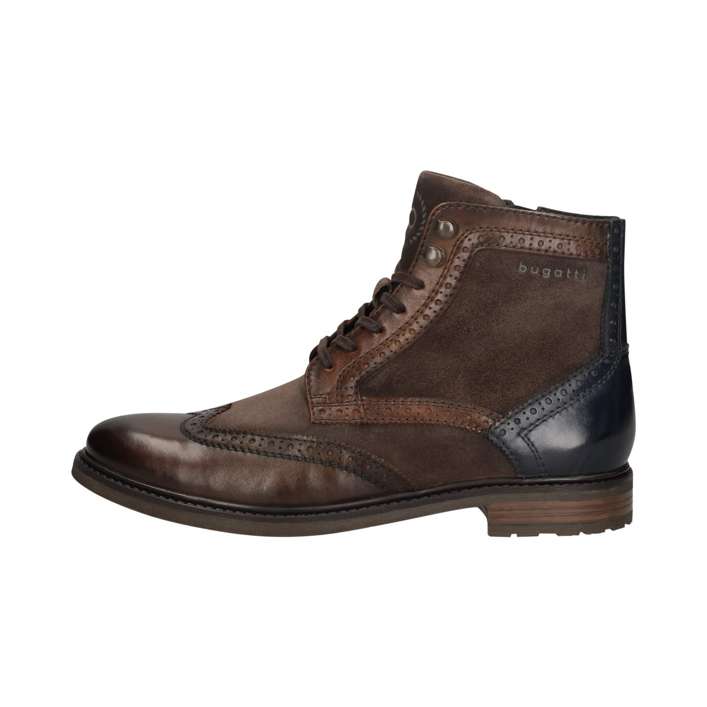 Bugatti Boot 315-9573G-1014-Dark Brown/Dark Grey