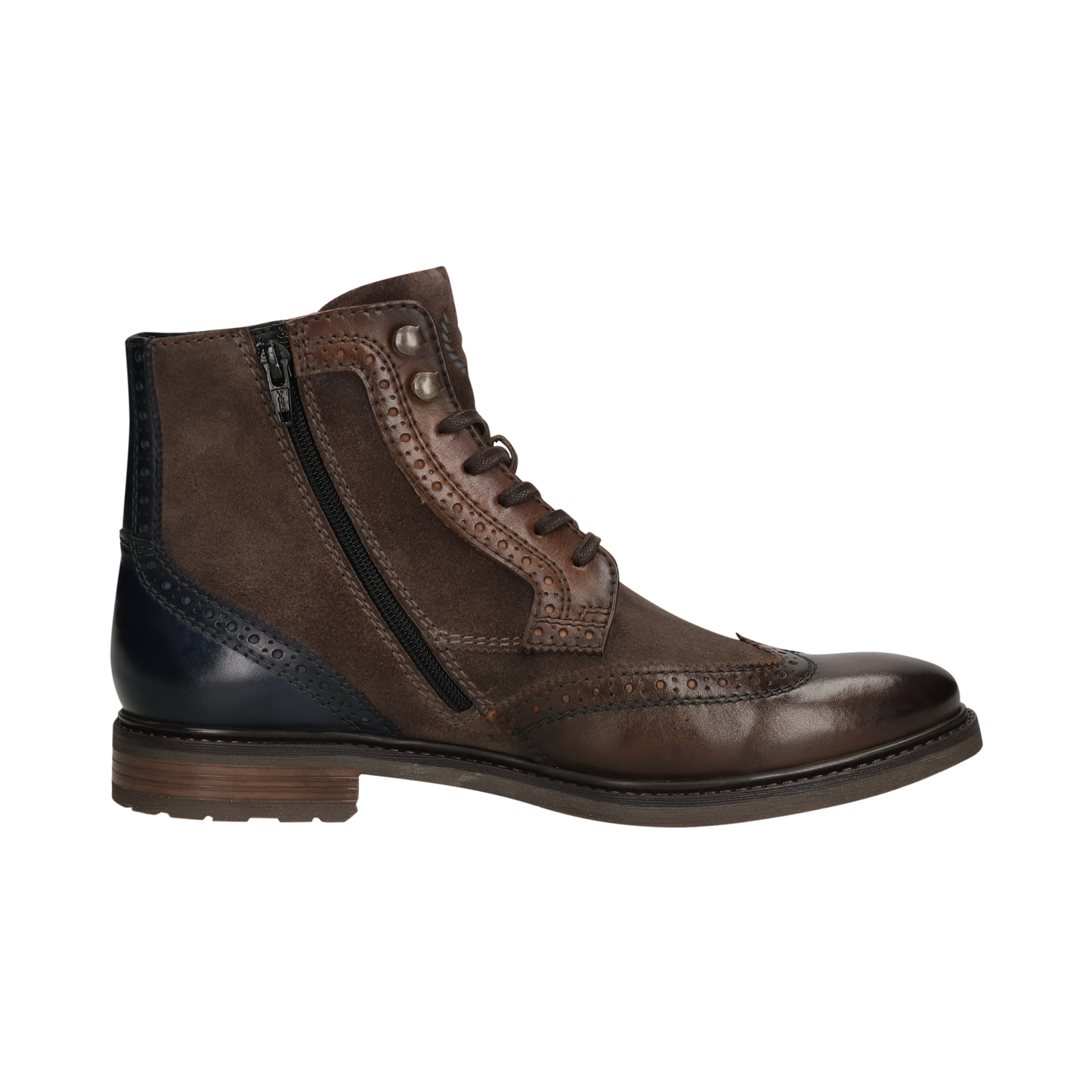 Bugatti Boot 315-9573G-1014-Dark Brown/Dark Grey