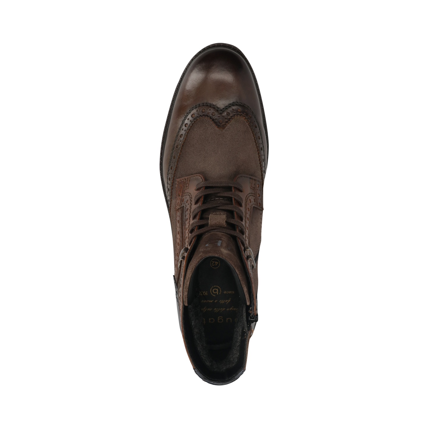 Bugatti Boot 315-9573G-1014-Dark Brown/Dark Grey