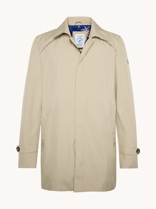 A Fish Named Fred Trench Coat - Sand