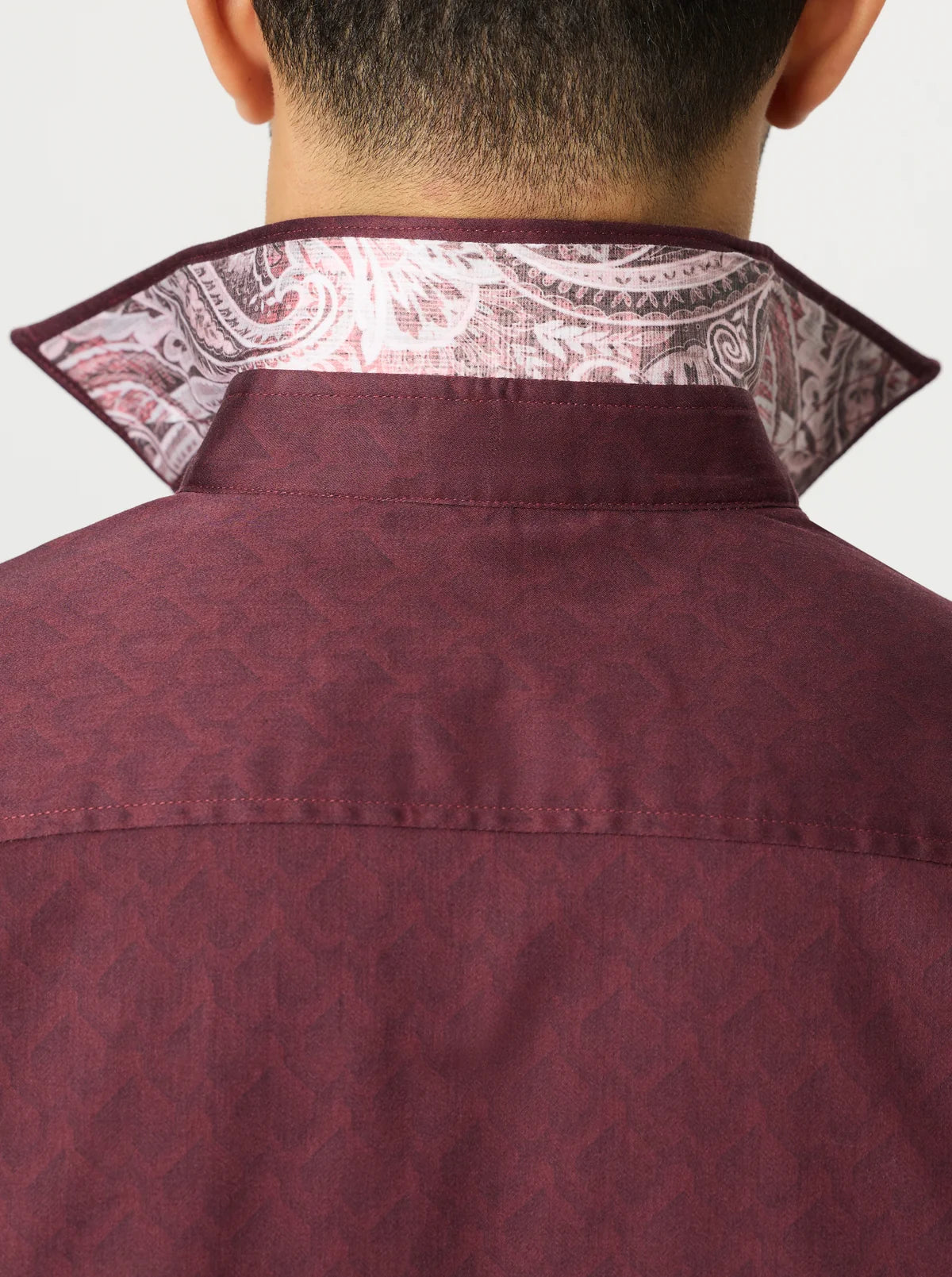Robert Graham Shirt Dimella - Burgundy