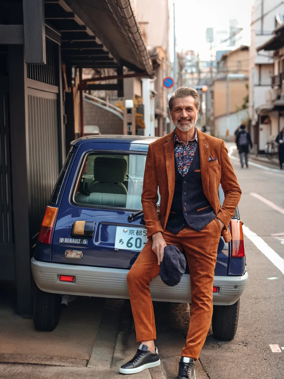 A Fish Named Fred Rib Blazer - Cognac