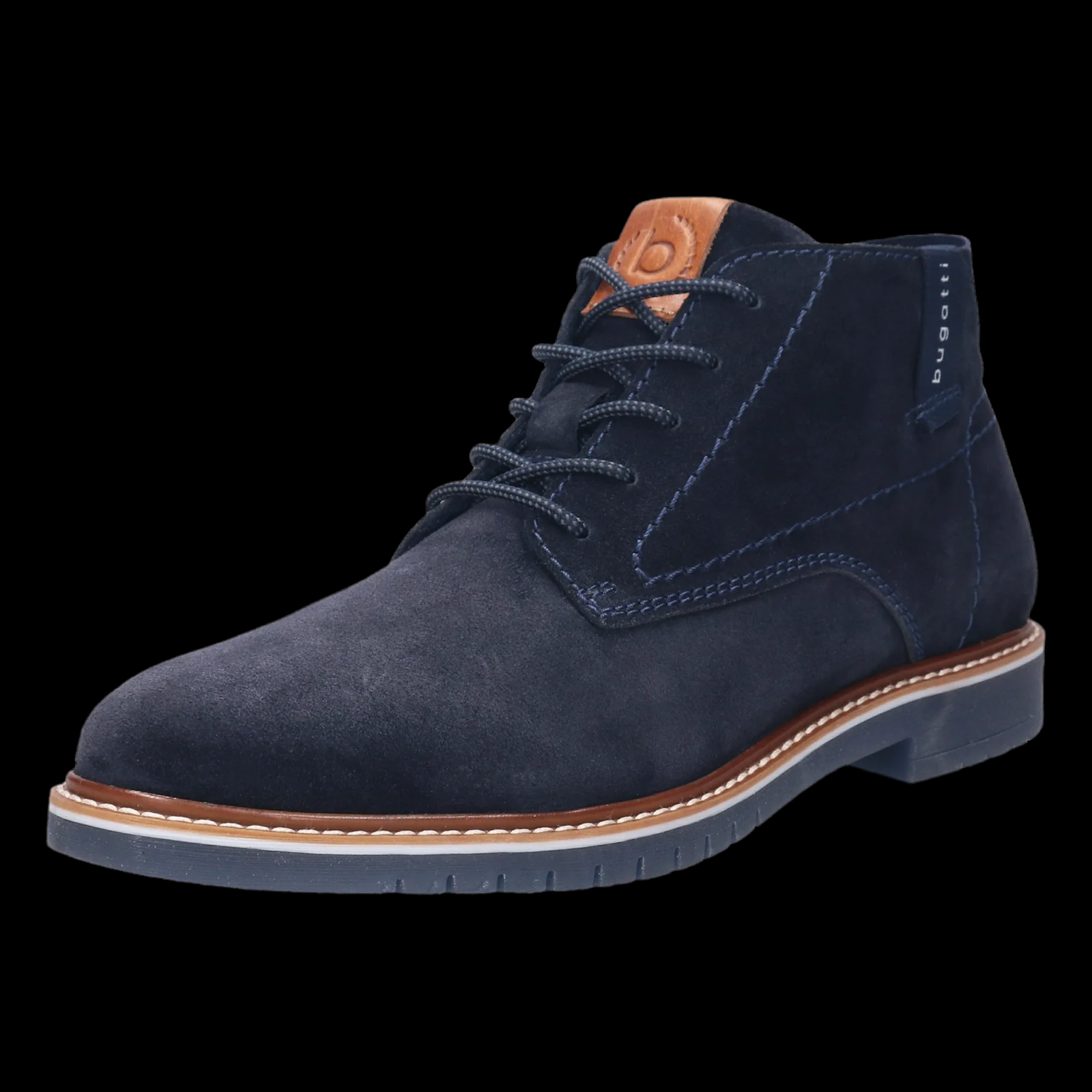 Bottines Chelsea Bugatti Zeli - Cuir Lisse Marron - Semelle Confort Mémoire - Réf. 321A0U343200-6300