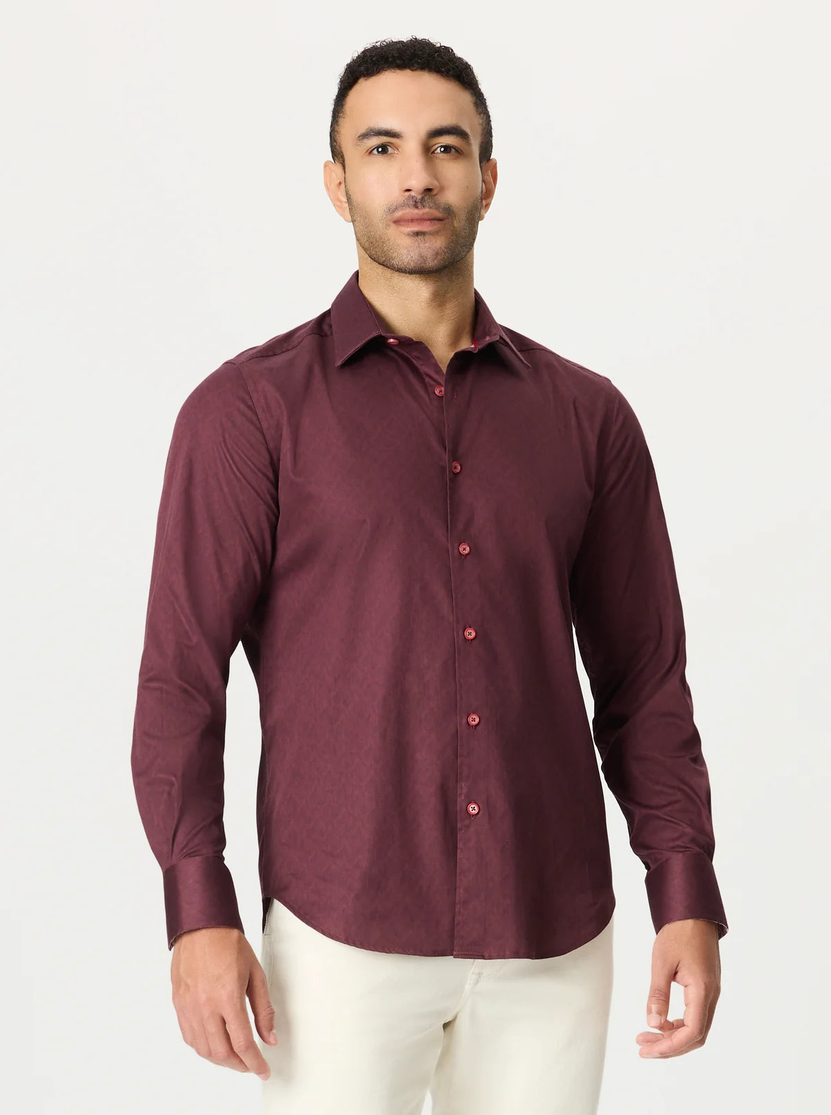 Robert Graham Shirt Dimella - Burgundy