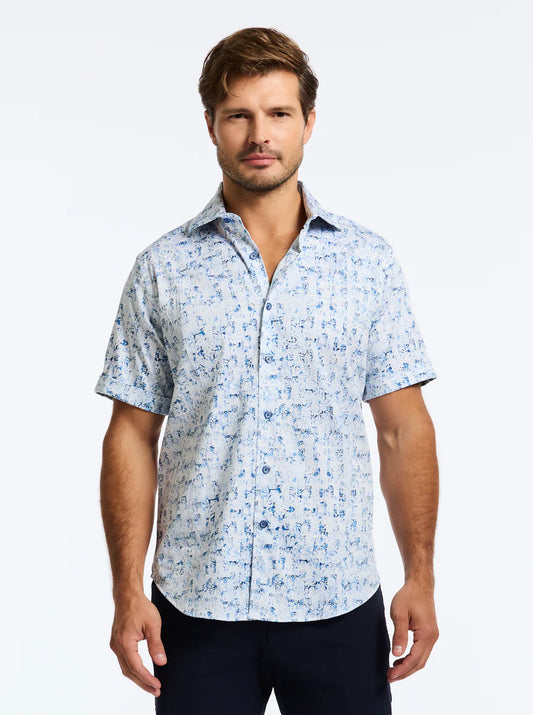 Robert Graham SS Makemo - Blue White