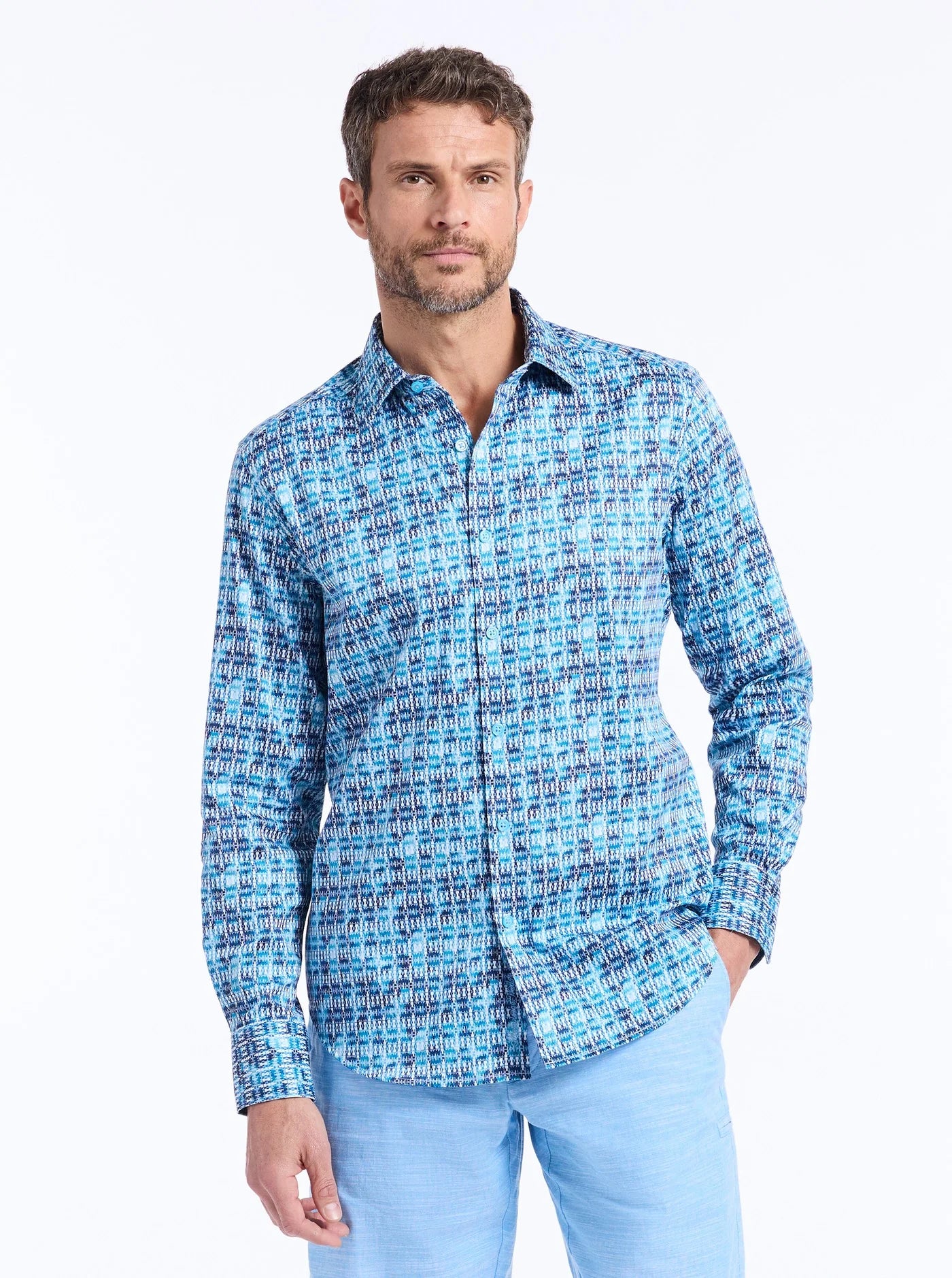 Robert Graham LS Westmoreland - Blue