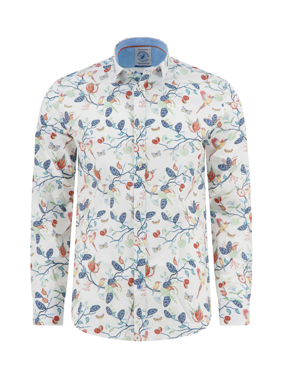 A Fish Named Fred Shirt Birdy Blooms - Multicolor