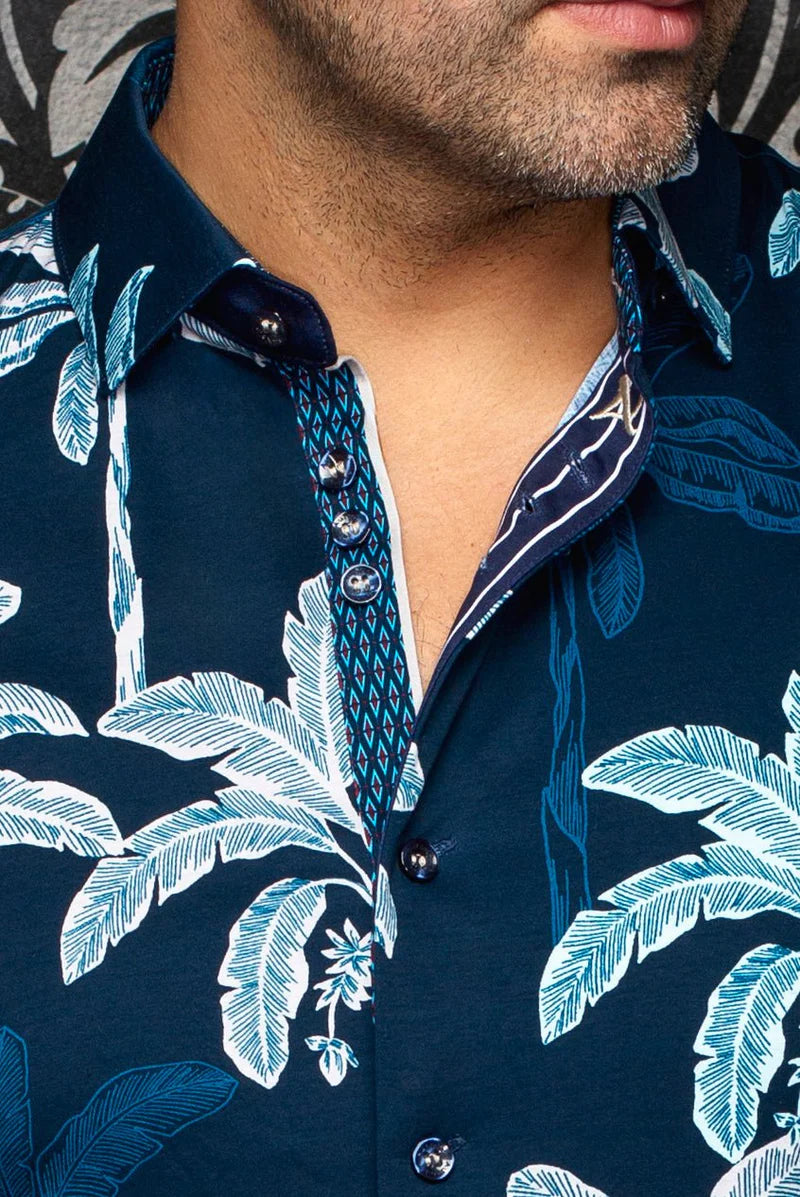 Au Noir SS Azure - Navy