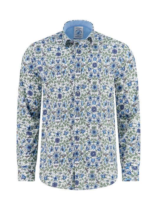 A Fish Named Fred Shirt LS Art Nouveau - Thyme