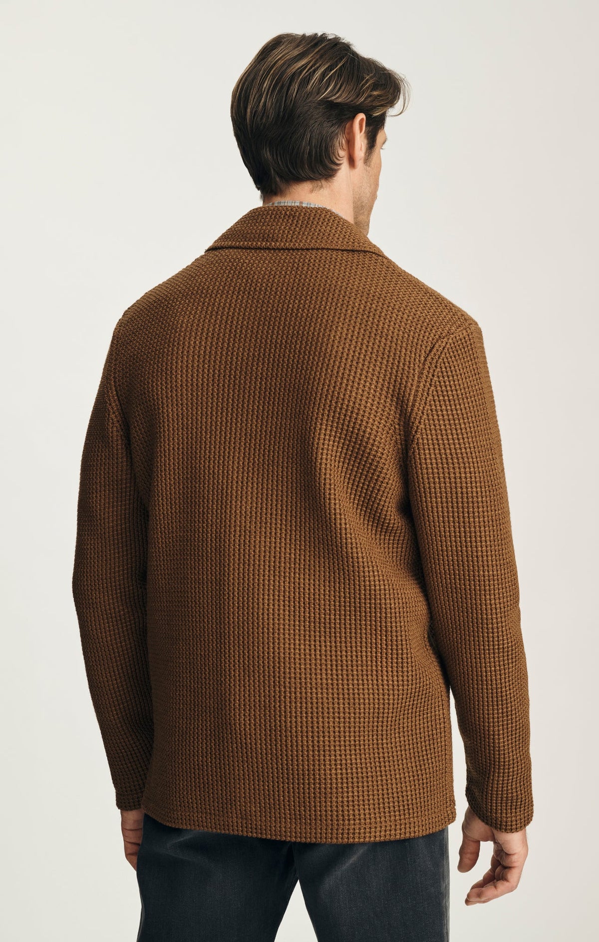 34 Heritage Birch Sweater Blazer - Terracotta
