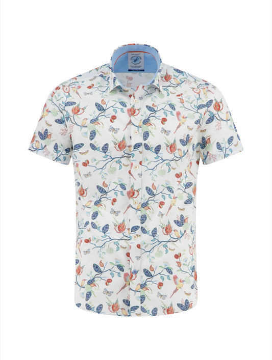 A Fish Named Fred Shirt SS Birdy Blooms - Multicolor All Color