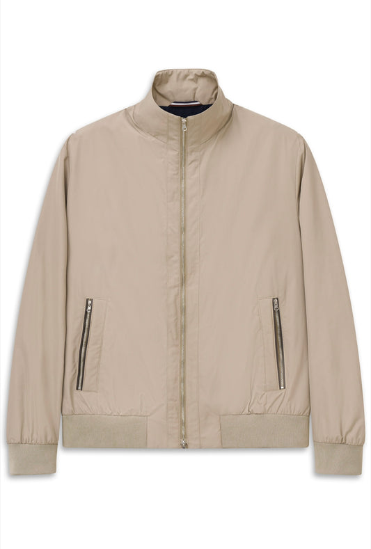 Bugatti Jacket Shell Bomber Jacket - Taupe